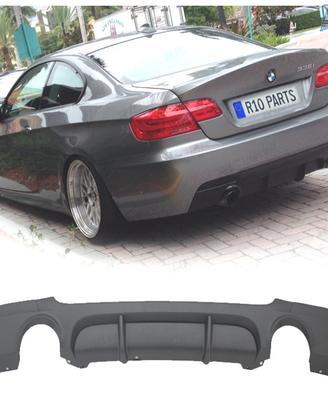 DIFFUSORE BMW E92 E93 LOOK M PERFORMANCE NERO OPAC