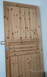 porta a scrigno legno grezzo (abete)