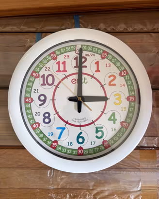 orologio da parete Bimbo Per Imparare