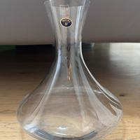 Decanter in vetro di Boemia