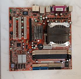 scheda madre con processore 