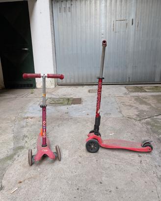 monopattini micro  2 misure
