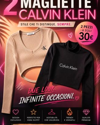 set maglietta Calvin Klein 