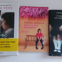 3 romanzi come nuovi