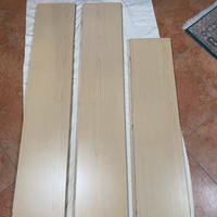 3 mensole laminato effetto legno