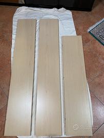 3 mensole laminato effetto legno