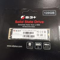 SSD M.2 2280 SATA III S3+ 120GB