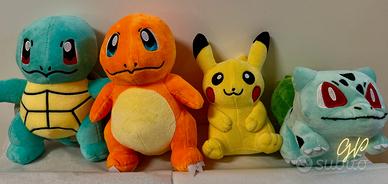 Set 4 Peluche Pokémon Starter