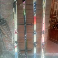 quattro Coppie di sci vintage