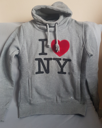 Felpa da donna FIXDESIGN linea I LOVE NY taglia S