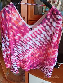 maglia con apertura nelle maniche tg 54 