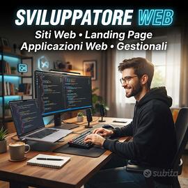 Sviluppatore Web - Siti Web, Web App e Gestionali