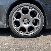 cerchi e gomme 18" alfa gt