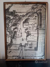 Quadro di stampa antico