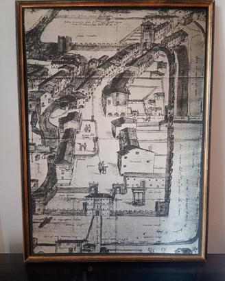 Quadro di stampa antico