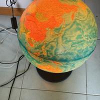 Mappamondo vintage originale anni 80 diametro 30cm