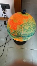 Mappamondo vintage originale anni 80 diametro 30cm