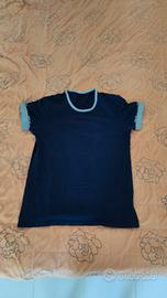 maglia maniche corte blu
