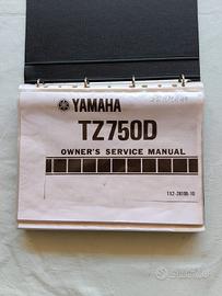 Parts list Yamaha TZ D 1977