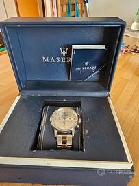 orologio maserati acciaio con scatola