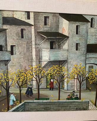 Olio su Tavola di Norberto Proietti (40x50 cm) - C