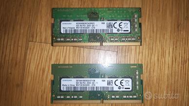 2x8GB Samsung DDR4 SO-DIMM 2666Mhz CL19 1 Rx8 CL19