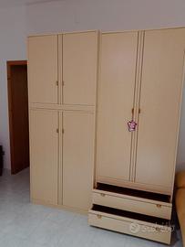 cameretta con armadio componibile