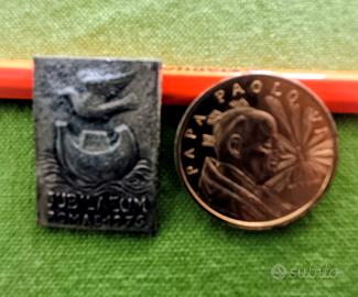spilla e medaglia commemorative vaticano