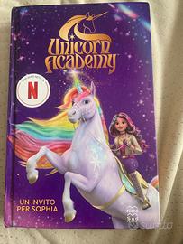 Libro unicorn academy un invito per Sophia