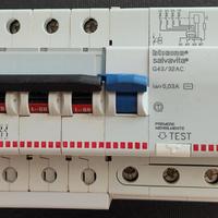 Salvavita G43/32AC + Magnetotermico C25 F84/25 4P