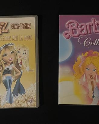 Lotto 2 DVD Bratz Diamond e Barbie Collection