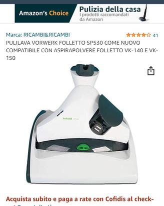Set lava pavimenti folletto SP530