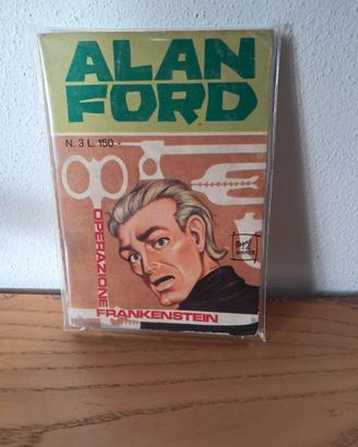 Alan Ford n.3 "Operazione Frankestein" - 1969 !!