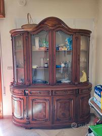 Credenza Classica in Legno Pregiato e Radica