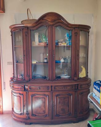 Credenza Classica in Legno Pregiato e Radica