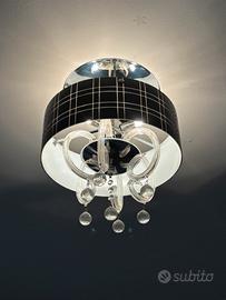 Lampadario moderno nero