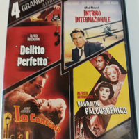 4 grandi film Alfred Hitchcock (DVD)