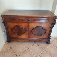 credenza e divano letto