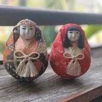 Bambole Hime Daruma giapponesi