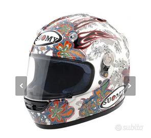 Casco Suomy Vandal Flower moto strada taglia S