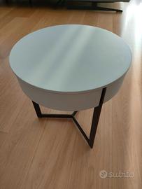 Tavolino LEMA Sign con cassetto 45x48