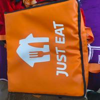Borsa termica Just Eat quasi nuova per consegna 