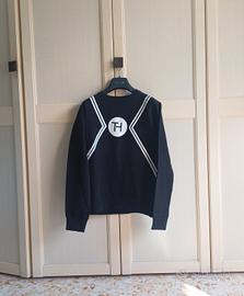 Felpa girocollo Thomas Hall nera S - Unisex
