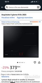 Piano induzione INDUCTION SAMSUNG NZ64B5045GK