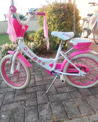 Bicicletta da bambina  16 pollici