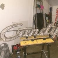 Insegna la neon Candy