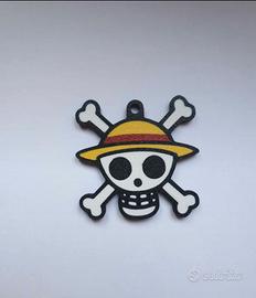 One piece portachiavi Rufy Luffy Rubber