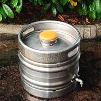 Contenitore Inox Fusto ex Birra Riadattato x aceto