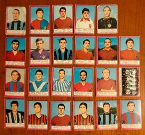 Lotto 23 figurine Calciatori Panini 1967/68