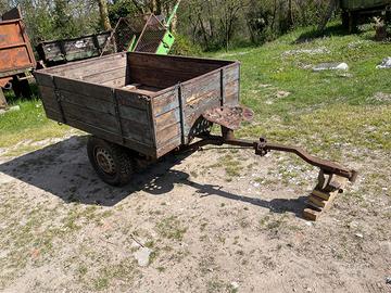 PERMUTO carrello per motocoltivatore